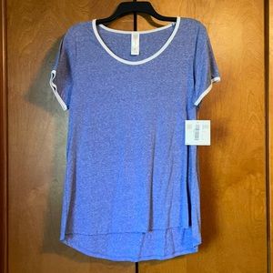 NWT LuLaRoe Classic T blue